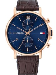 Tommy Hilfiger мужские часы Daniel 1710418, коричневые цена и информация | Мужские часы | 220.lv