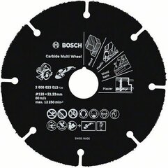 Универсальный отрезной диск для древесины и металла Bosch Ø125 mm цена и информация | Шлифовальные станки | 220.lv