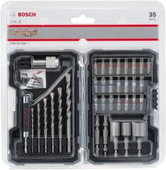 Bosch набор сверел/отверток по бетону цена и информация | Механические инструменты | 220.lv