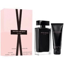 Komplekts Narciso Rodriguez For Her sievietēm: tualetes ūdens EDT 100 ml + ķermeņa losjons 75 ml cena un informācija | Sieviešu smaržas | 220.lv