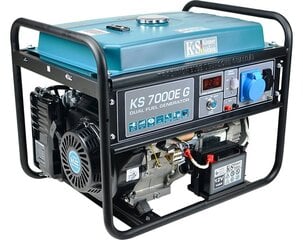 Benzīna ģenerators / LPG KS7000E-G цена и информация | Электрогенераторы | 220.lv