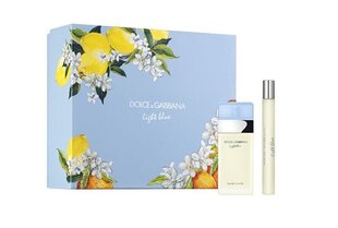 Komplekts Dolce & Gabbana Light Blue: EDT sievietēm 25 ml + EDT sievietēm 10 ml цена и информация | Женские духи | 220.lv