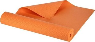 Joga paklājiņš One Fitness YM02 173x61x0,6 cm, oranžs cena un informācija | Vingrošanas paklāji | 220.lv