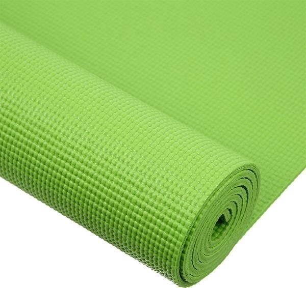 Jogas paklājiņš One Fitness YM02 173x61x0,6 cm, zaļš cena un informācija | Vingrošanas paklāji | 220.lv
