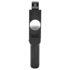 Riff K10-S Universāla bezvadu selfi - nūja (pagar. līdz 70 cm) ar statīvu / spoguli / LED apgaismojumu / slēdža pogu, melna cena un informācija | Selfie Sticks | 220.lv
