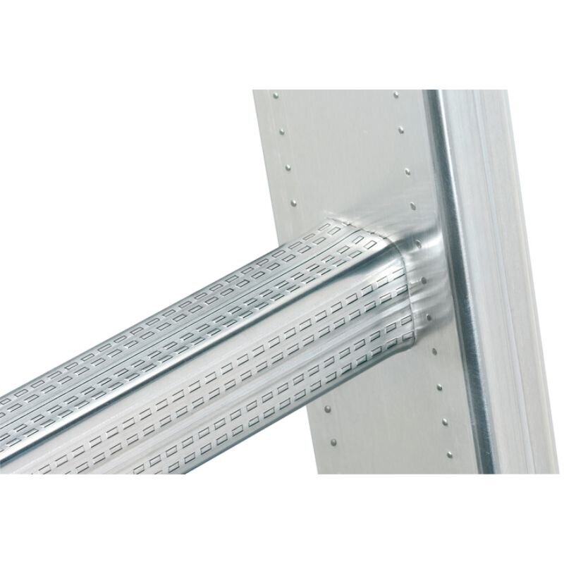 Kāpnes S80 ProfiStep duo / alumīnija / 2x15 pakāpieni cena un informācija | Saliekamās kāpnes, celtniecības sastatnes | 220.lv