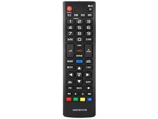 HQ LXP5729 TV pults LG AKB73975729, melna цена и информация | Аксессуары для телевизоров и Smart TV | 220.lv