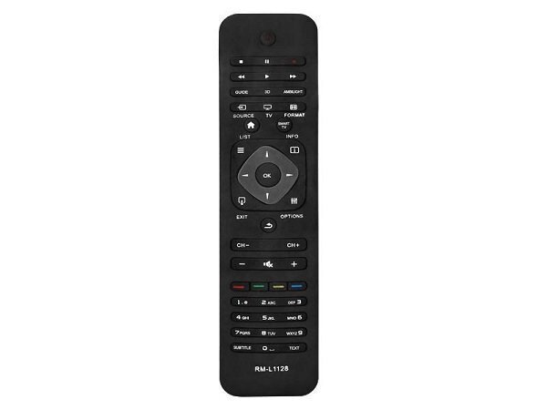 TV pults PHILIPS LCD/LED RM-L1128 HQ LXP1128, melna цена и информация | Televizoru un Smart TV aksesuāri | 220.lv