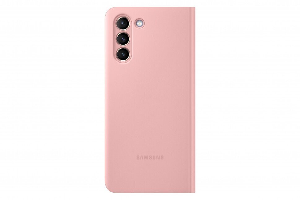 Samsung maciņš piemērots Samsung Galaxy S21, Pink cena un informācija | Telefonu vāciņi, maciņi | 220.lv