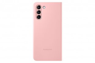 Samsung maciņš Smart LED piemērots Samsung Galaxy S21, Pink cena un informācija | Telefonu vāciņi, maciņi | 220.lv