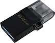 MEMORY DRIVE FLASH USB3.2/64GB DTDUO3G2/64GB KINGSTON цена и информация | USB Atmiņas kartes | 220.lv