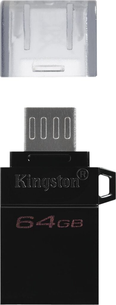 MEMORY DRIVE FLASH USB3.2/64GB DTDUO3G2/64GB KINGSTON cena un informācija | USB Atmiņas kartes | 220.lv