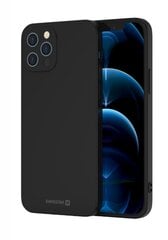 Swissten Soft Joy Silikona vāciņš priekš Samsung Galaxy A21s Black cena un informācija | Telefonu vāciņi, maciņi | 220.lv