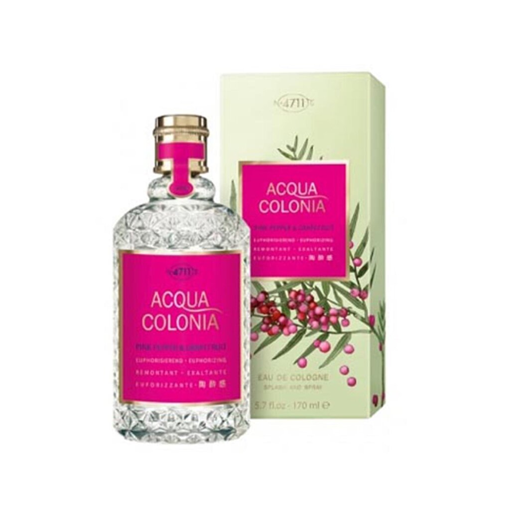 Odekolonas 4711 Acqua Colonia Pink Pepper & Grapefruit EDC sievietēm/vīriešiem, 170ml cena un informācija | Sieviešu smaržas | 220.lv