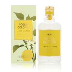 Odekolons 4711 Acqua Colonia Lemon & Ginger EDC sievietēm /vīriešiem, 170ml цена и информация | Женские духи | 220.lv