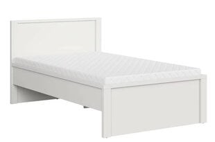 Gulta BRW Kaspian T 120x200cm, balta cena un informācija | Gultas | 220.lv