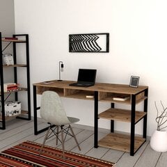 Письменный стол Emro, коричневый цена и информация | Компьютерные, письменные столы | 220.lv