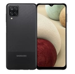Samsung Galaxy A12, 64GB, Dual SIM, Black цена и информация | Мобильные телефоны | 220.lv