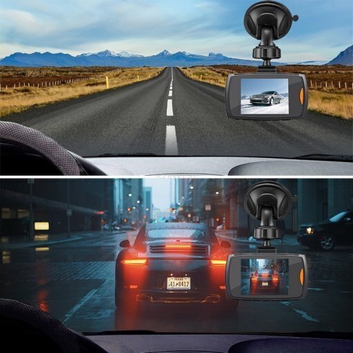 RoGer VR Auto video reģistrātors Full HD / microSD / LCD 2.7'' + Turētājs цена и информация | Auto video reģistratori | 220.lv