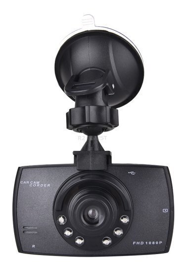 RoGer VR Auto video reģistrātors Full HD / microSD / LCD 2.7'' + Turētājs цена и информация | Auto video reģistratori | 220.lv
