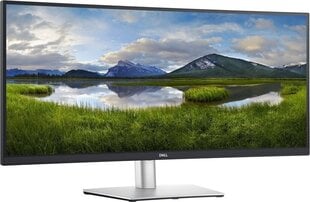 LCD monitors|DELL|P3421W|34"|Business/Curved/21 : 9|Panelis IPS|3440x1440|21:9|60 Hz|Matēts|8 ms|Pagriežams|Regulējams augstums|Nosvērts|Sudraba krāsa цена и информация | Мониторы | 220.lv