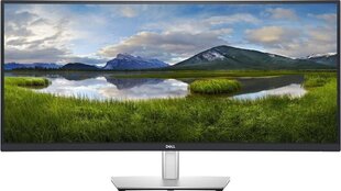 LCD monitors|DELL|P3421W|34"|Business/Curved/21 : 9|Panelis IPS|3440x1440|21:9|60 Hz|Matēts|8 ms|Pagriežams|Regulējams augstums|Nosvērts|Sudraba krāsa cena un informācija | Monitori | 220.lv