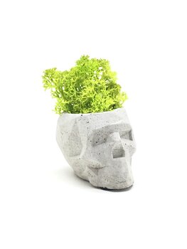 Dekoratīvs pods augiem, izgatavots no betona cena un informācija | Puķu podi | 220.lv