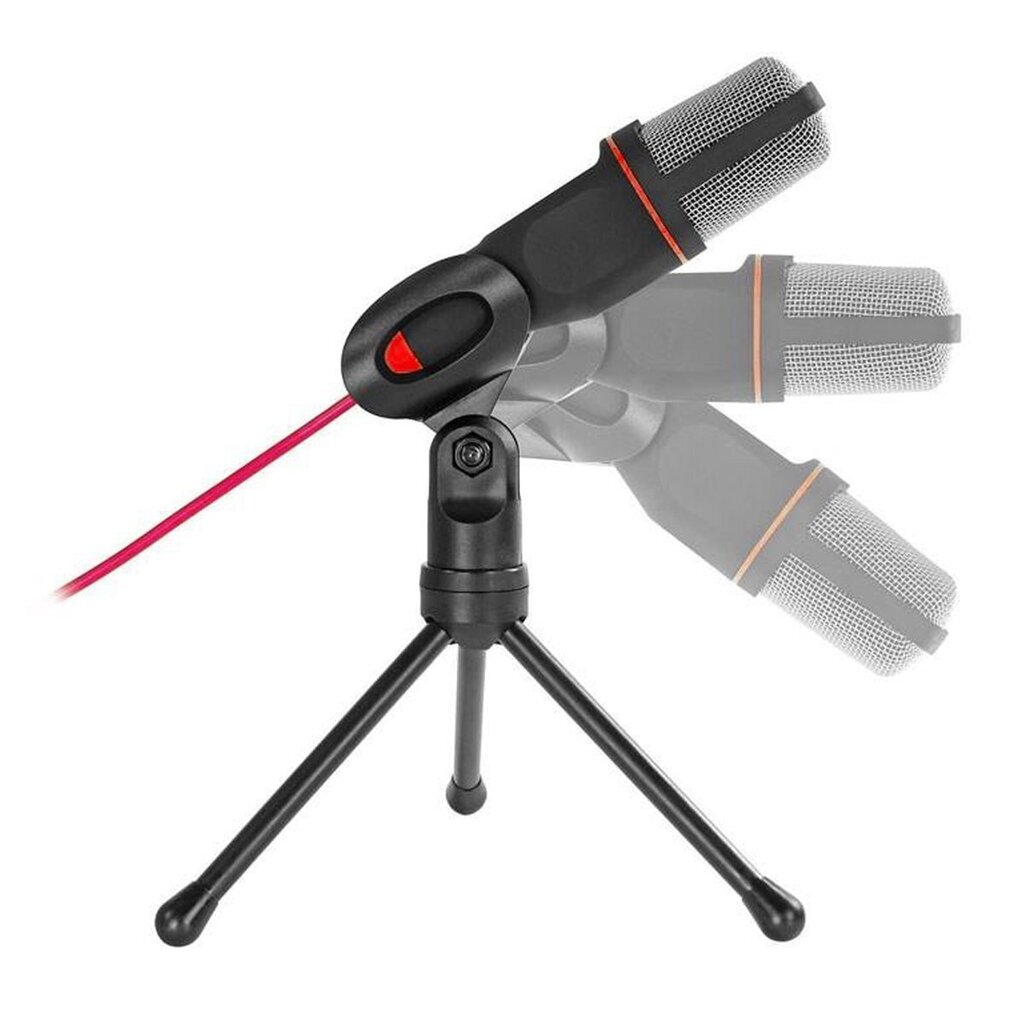 Datorspēļu mikrofons ar statīvu, Varr VGMM Pro Gaming Mini + Tripod, melns цена и информация | Mikrofoni | 220.lv