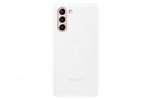Чехол Samsung Smart LED для Samsung Galaxy S21, белый цена и информация | Чехлы для телефонов | 220.lv