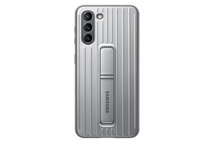 Samsung Protective Standing cover piemērots Samsung Galaxy S21, light gray cena un informācija | Telefonu vāciņi, maciņi | 220.lv