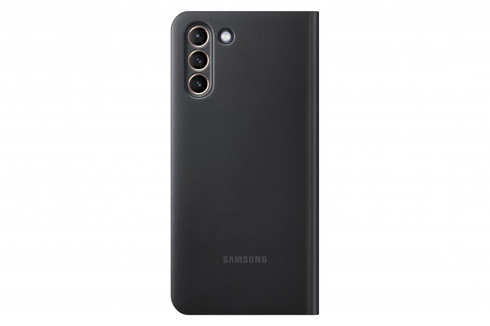 Samsung Smart LED View Vāciņš paredzēts Samsung Galaxy S21 Plus, melns цена и информация | Telefonu vāciņi, maciņi | 220.lv