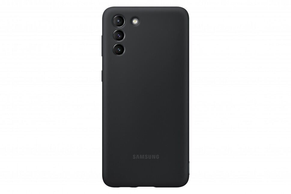 Samsung Silikona vāciņš G996B Galaxy S21 Plus melns EF-PG996TBEGWW cena un informācija | Telefonu vāciņi, maciņi | 220.lv