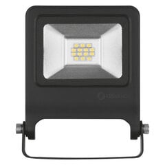 LED prožektors Ledvance Floodlight Value 10W/4000K BK IP65 cena un informācija | Āra apgaismojums | 220.lv