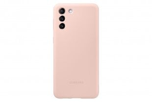 Силиконовый чехол Samsung для Samsung Galaxy S21 Plus, розовый цена и информация | Чехлы для телефонов | 220.lv