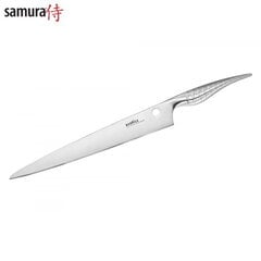 Универсальный кухонный нож для нарезки Samura REPTILE, 274 мм из AUS 10 Японской стали 60 HRC цена и информация | Ножи и аксессуары для них | 220.lv