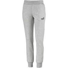 Ikdienas bikses sievietēm Puma ESS Sweat Pants Closed FL 85480802, pelēkas cena un informācija | Bikses sievietēm | 220.lv