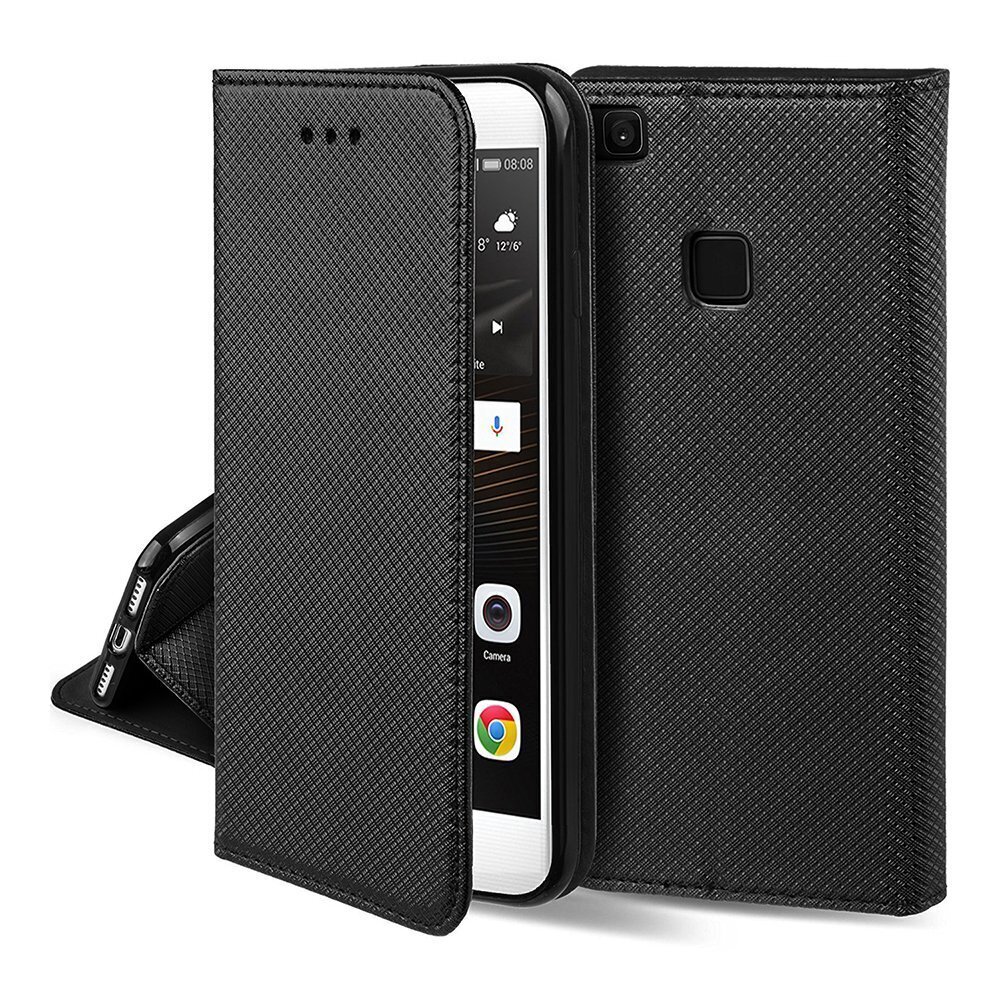 Hallo Smart Magnet Book Case Grāmatveida Maks Telefonam Samsung Galaxy S21 Melns цена и информация | Telefonu vāciņi, maciņi | 220.lv