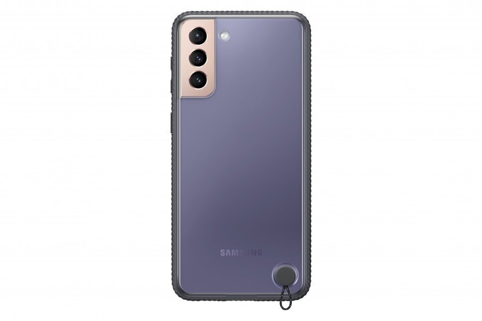 Samsung Caurspīdīgs aizsargvāciņš G996B Galaxy S21 Plus melns EF-GG996CBEGWWW cena un informācija | Telefonu vāciņi, maciņi | 220.lv