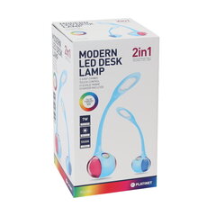 Platinet galda lampa PDL20 7W 2 vienā, zila (43737) cena un informācija | Galda lampas | 220.lv