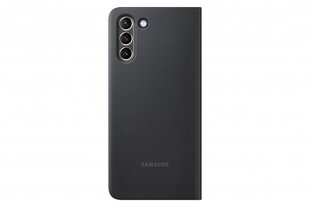 Samsung Smart Clear View maciņš piemērots Samsung Galaxy S21 Plus, black cena un informācija | Telefonu vāciņi, maciņi | 220.lv