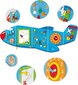 Daudzfunkcionāla, pie sienas piekarama koka rotaļlieta „Lidmašīna" cena un informācija | Rotaļlietas zīdaiņiem | 220.lv