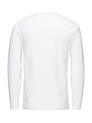 Мужская футболка JJEBASIC 12059220 OPT WHITE  цена и информация | Мужские футболки | 220.lv