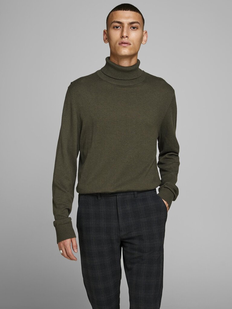 Vīriešu džemperis Jack&Jones Jjeemil Knit Roll Neck 12157417 cena un informācija | Vīriešu džemperi | 220.lv