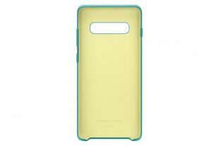 EF-PG975TGE Samsung Silicone Cover Green for G975 Galaxy S10 Plus cena un informācija | Telefonu vāciņi, maciņi | 220.lv