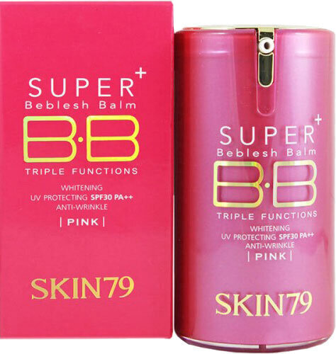 BB sejas krēms Skin79 Super+ Beblesh Balm 40 g, Hot Pink cena un informācija | Sejas krēmi | 220.lv