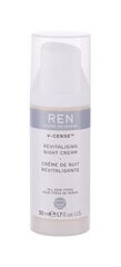 Ночной крем Ren Clean Skincare 50 мл цена и информация | Наносите на чистую кожу лица. Подержите около 10-15 минут и смойте водой. | 220.lv