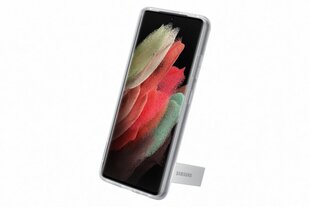 Samsung Clear Standing Cover для Samsung Galaxy S21 Ultra, Transparent цена и информация | Чехлы для телефонов | 220.lv