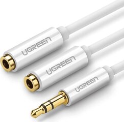 Ugreen (AV123) AUX, 3,5 mm, 20cm. цена и информация | Кабели и провода | 220.lv