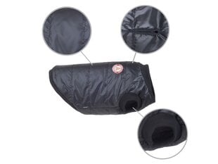 Amiplay куртка Bronx, 41 см, черная цена и информация | Одежда для собак | 220.lv
