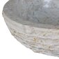 Izlietne, 40 x 15 cm, marmora, krēmkrāsā cena un informācija | Izlietnes | 220.lv